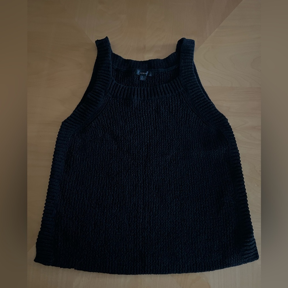 J. Crew Black Tank Top